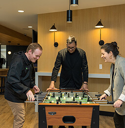 Questrade employees play